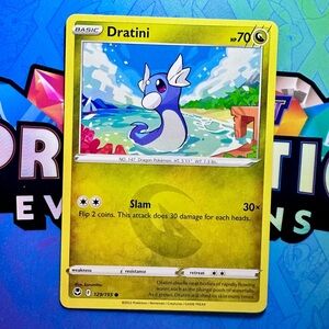 dratini (129/195) - common — pokémon: silver tempest